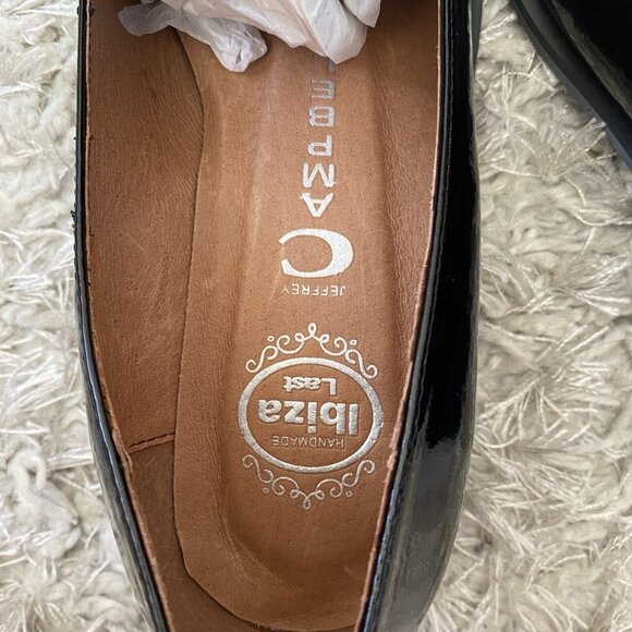 Jeffrey Campbell Black Patent Loafers - Picture 11 of 12